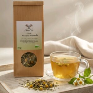 Tisane accouchement post partum fleurelles