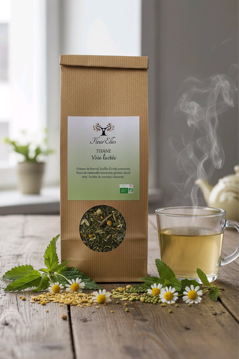 tisane lactation fleurelles
